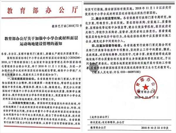對(duì)“毒跑道”說不，中小學(xué)塑膠跑道出強(qiáng)制新國(guó)標(biāo)：甲醛不得高于0.4mg